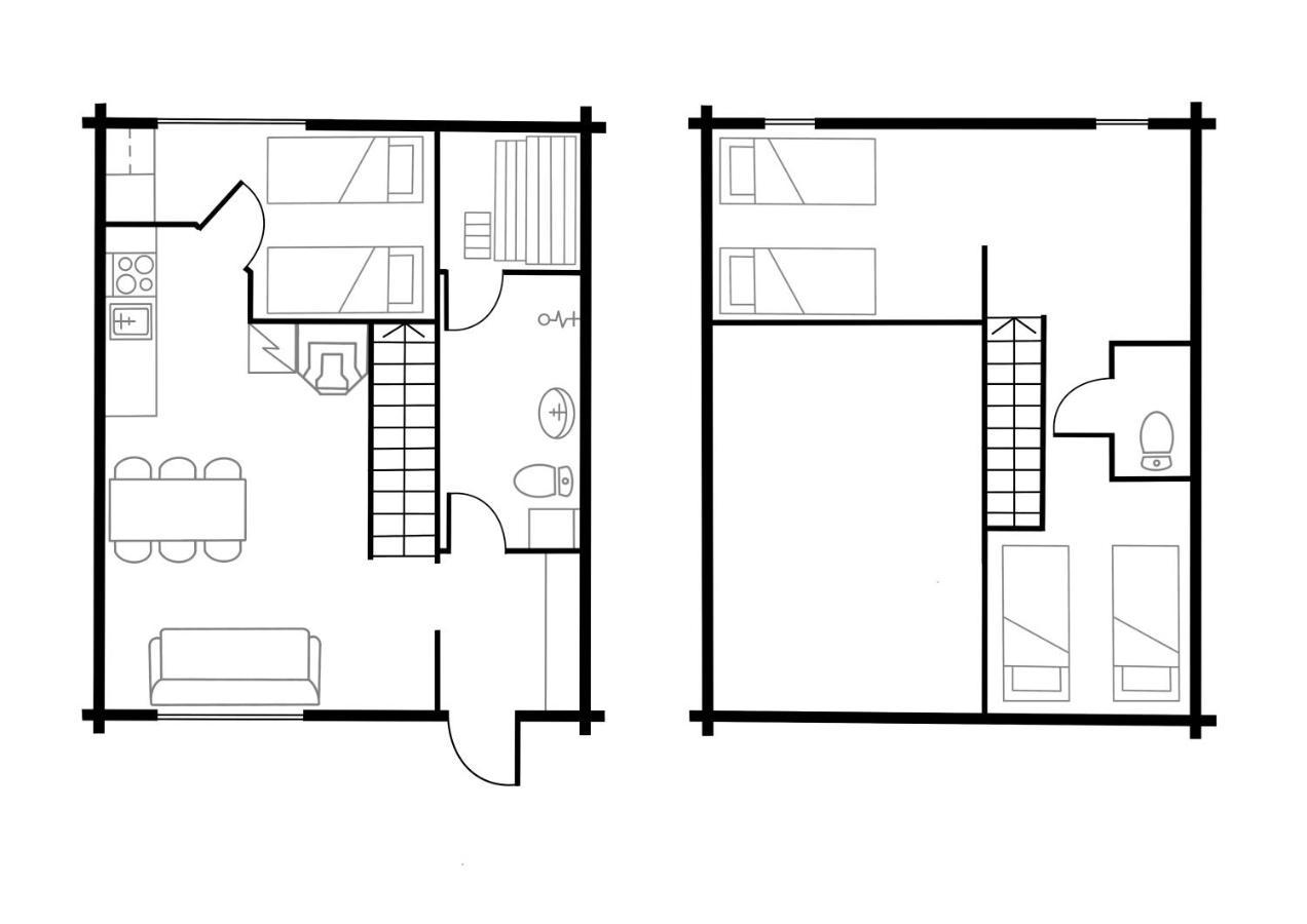 Economy Tieva Apartment Levi Exterior photo